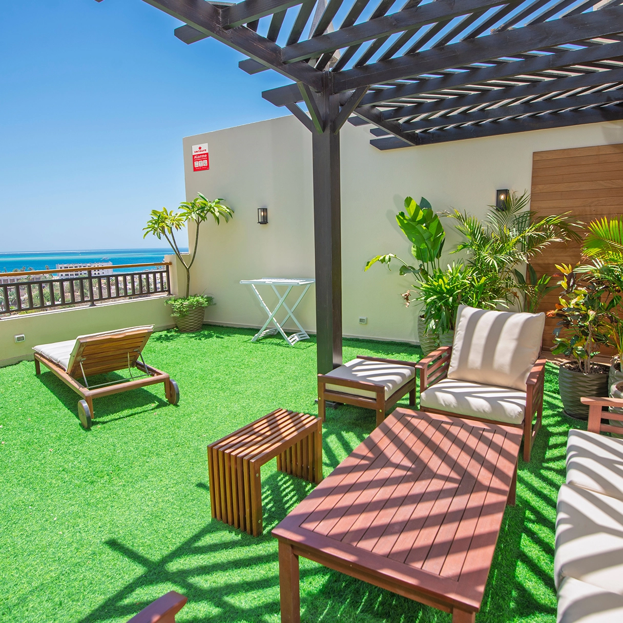 Alarme para terraço