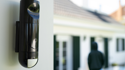 casa protegida pelo sistema de alarme da verisure